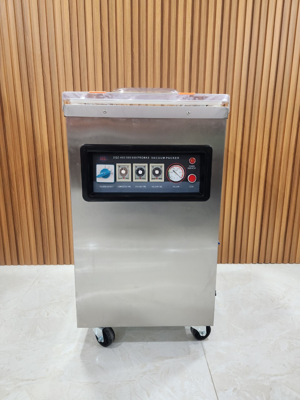 Máy hút chân không công nghiệp Mikoshi DZQ-400 promax (loại cơ) Máy hút chân không công nghiệp Mikoshi DZQ-400 promax (loại cơ)