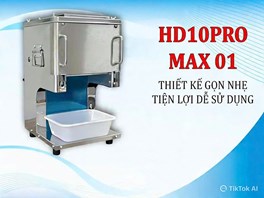 Máy thái thịt tươi sống HD-10 Promax 01 