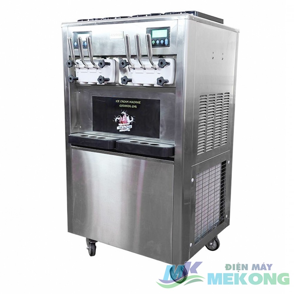 Máy làm kem tươi cao cấp GoodFor GH6 (6 vòi lấy kem) Máy làm kem tươi cao cấp GoodFor GH6 (6 vòi lấy kem)