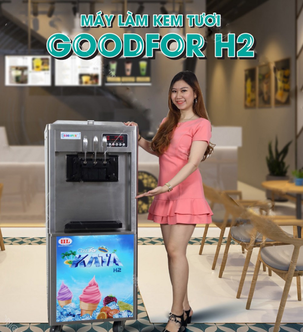 Máy làm kem tươi GoodFor H2 Máy làm kem tươi GoodFor H2